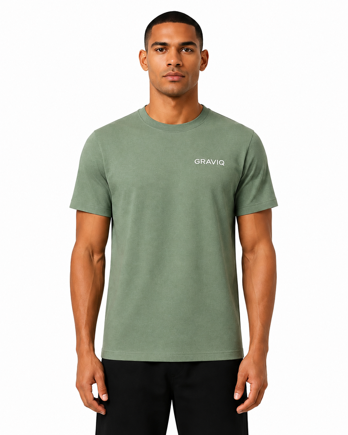 T-shirt GRAVIQ – vert, photo 1