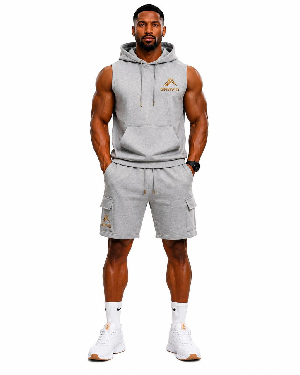 Apex Cargo Set – gris chiné