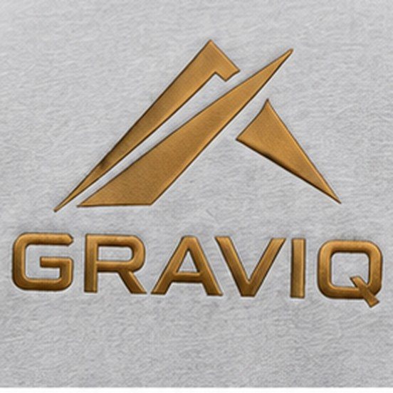 Grand logo · gris chiné